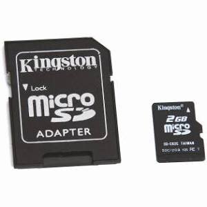 Micro-SD Karte 2 GB für HoTT-Sender