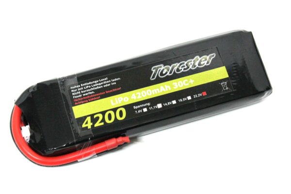 Torcster LiPo 4200mAh 6s1p 22,2V 30C+