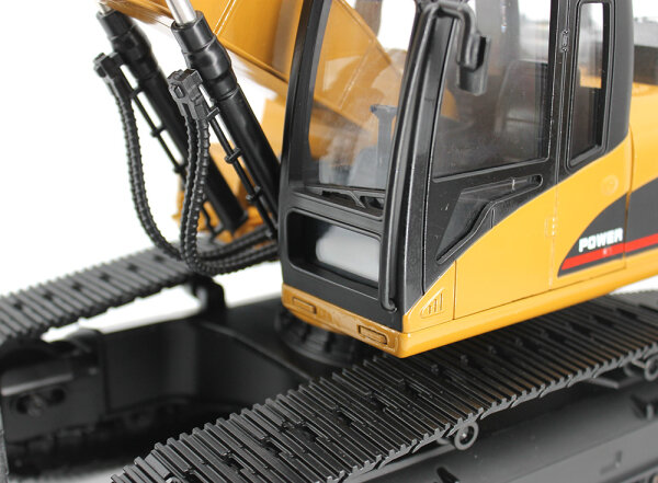 Huina 1580 Full Metal Excavator V4 1:14 RTR with 2 batteries